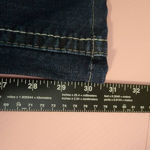 KUT From The Kloth Women's Embroidered Pockets So Low Bootcut Jeans Size 12 - Picture 11 of 11